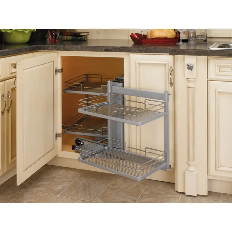 2-Tire Metal Pull-Out Blind Corner