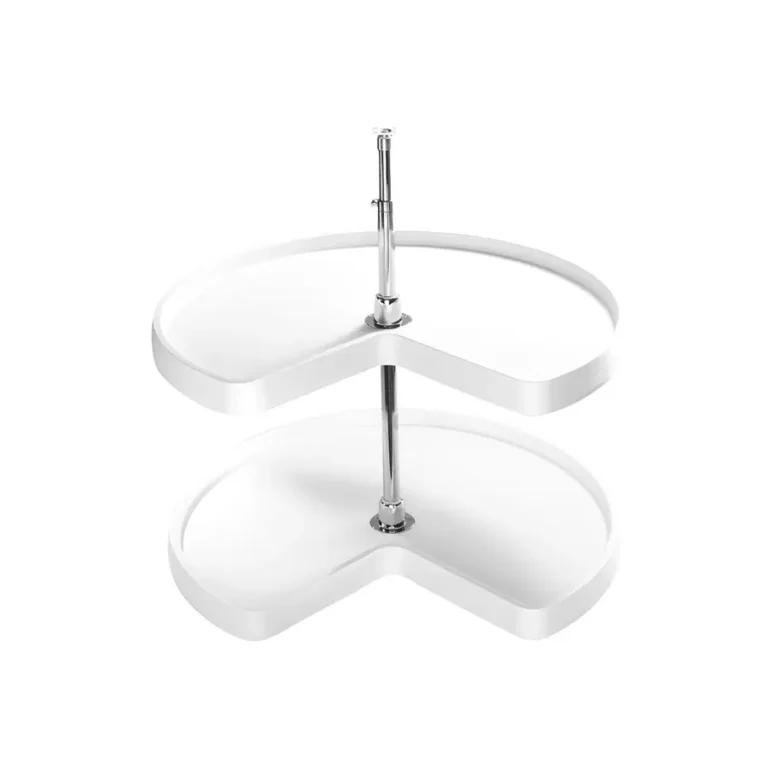 White Plastic Lazy Susan